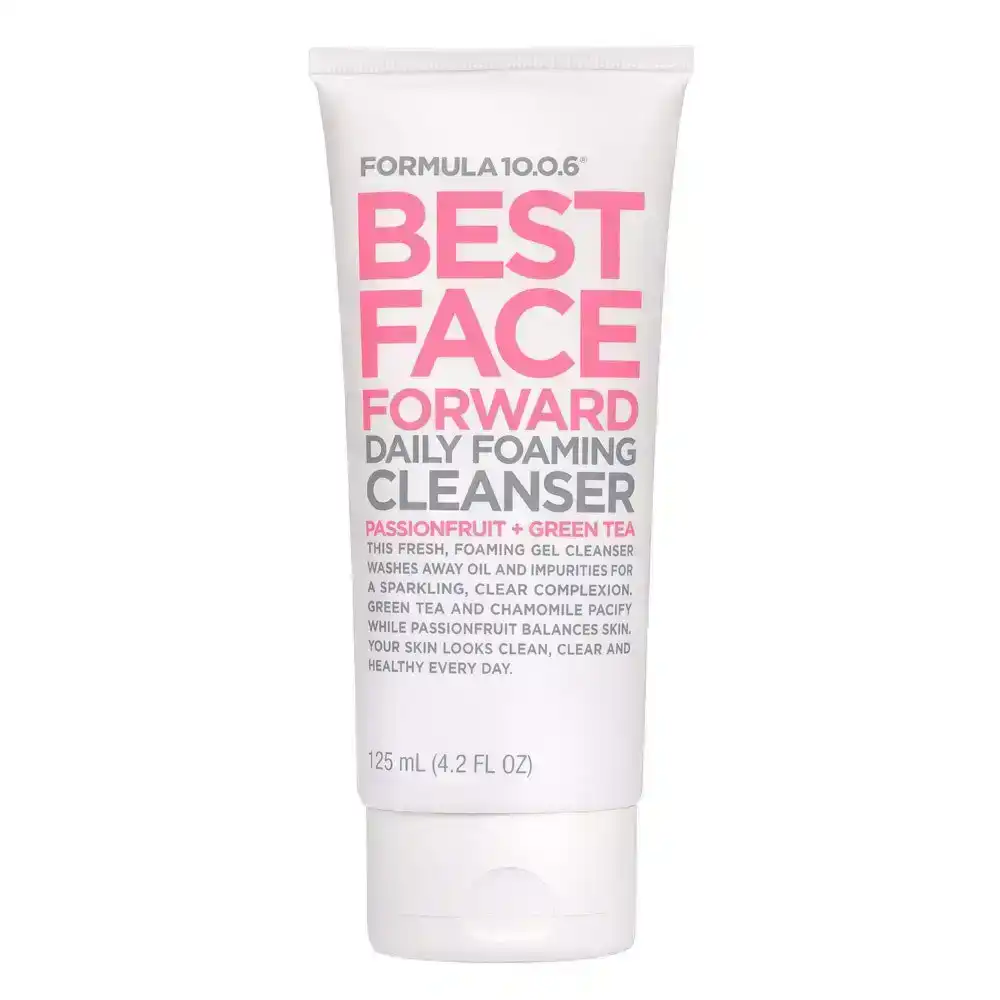 Formula 10.0.6 Best Face Forward Daily Foaming Cleanser 125ml