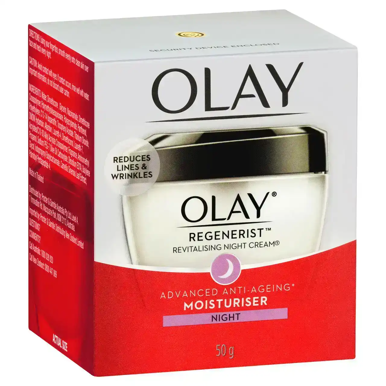 Olay Regenerist Revitalising Night Face Cream Moisturiser 50g