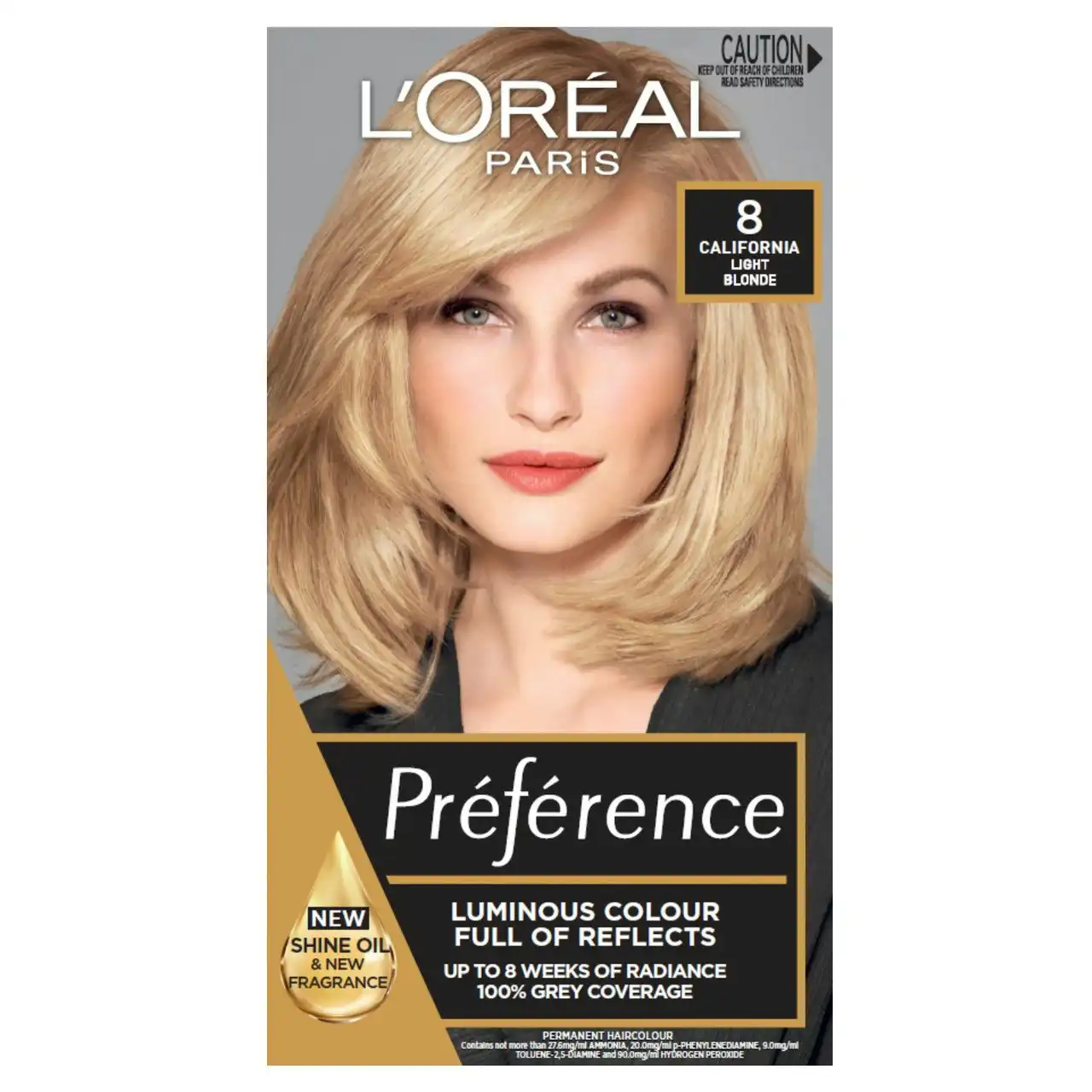 L'Oreal Preference 8 California Light Blonde
