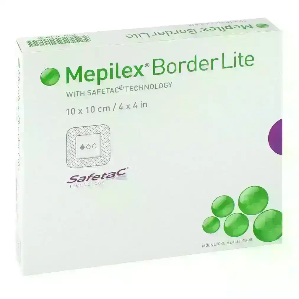 Mepilex Border Lite 10cm x 10cm Dressing