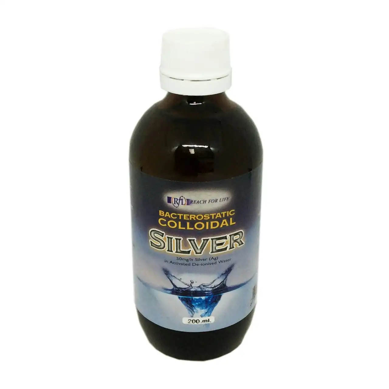 Reach For Life Bacterostatic Colloidal Silver 200ml