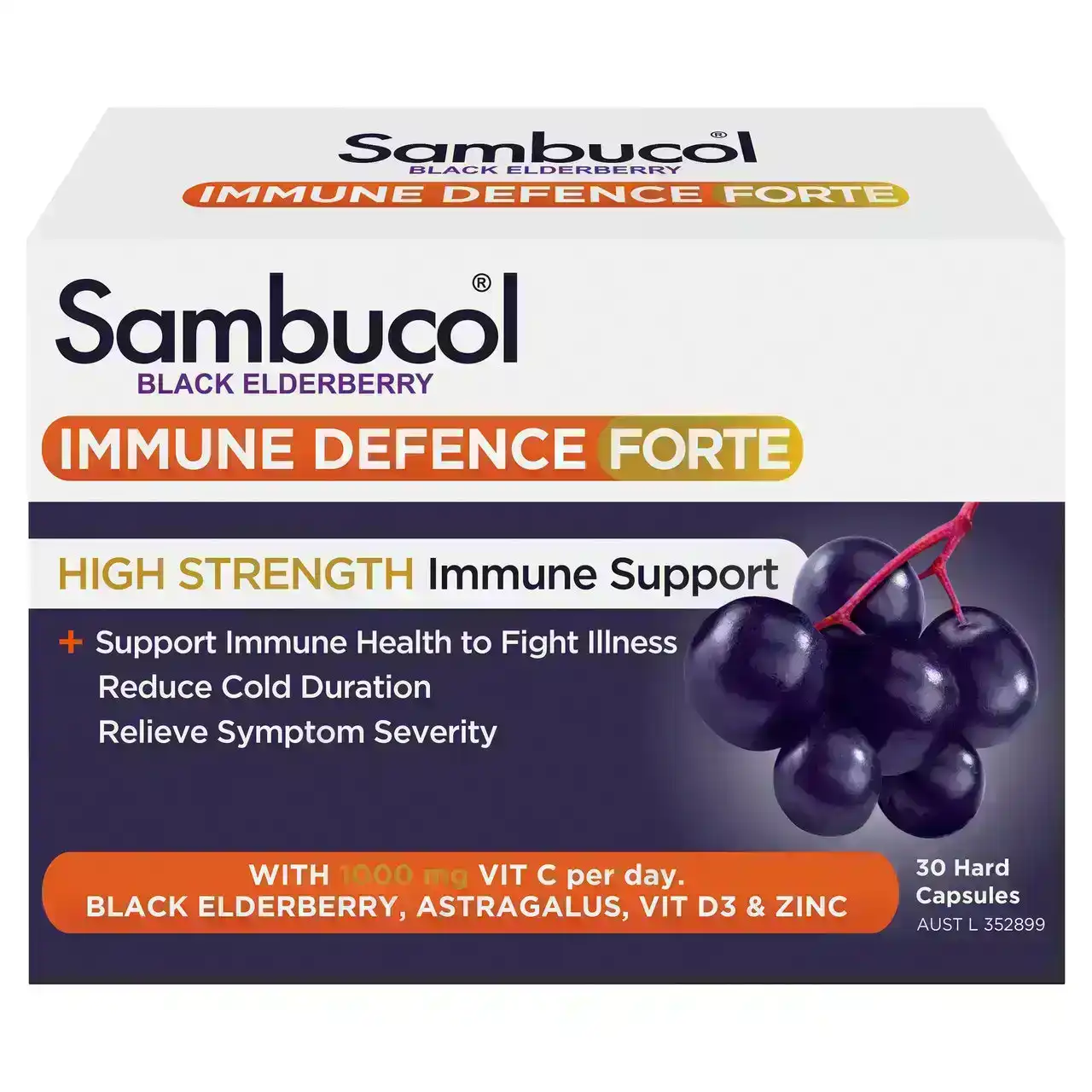 Sambucol Immune Defence Forte caps 30s