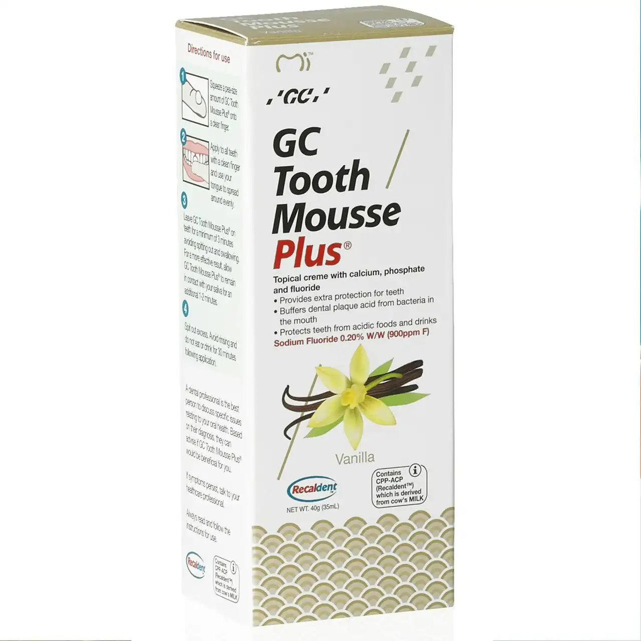 GC Tooth Mousse(TM) Plus Vanilla