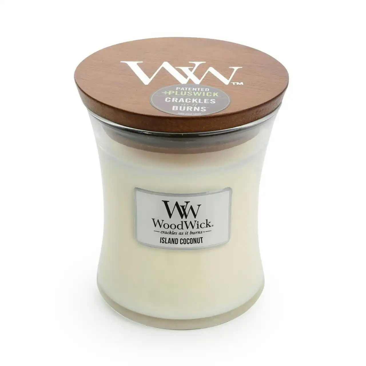 WoodWick Medium Island Coconut Scented Candle