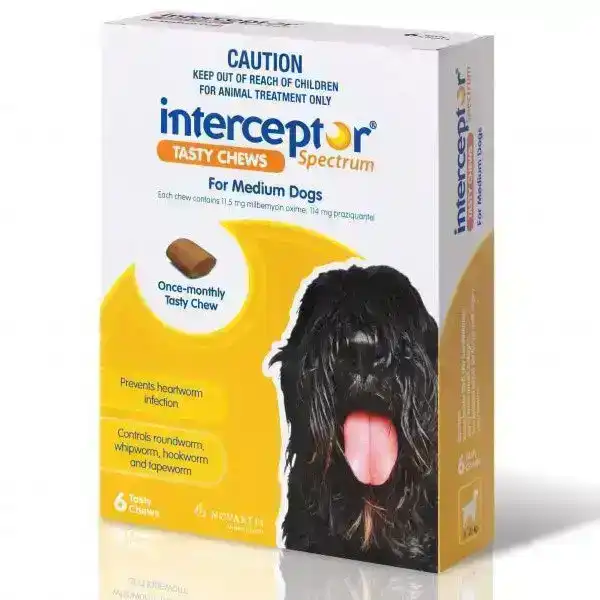 Interceptor Dogs Medium (11-22kg) 6 Pack