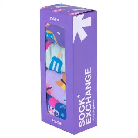 Socks Gift Boxed 4 Pairs-Girls Assorted