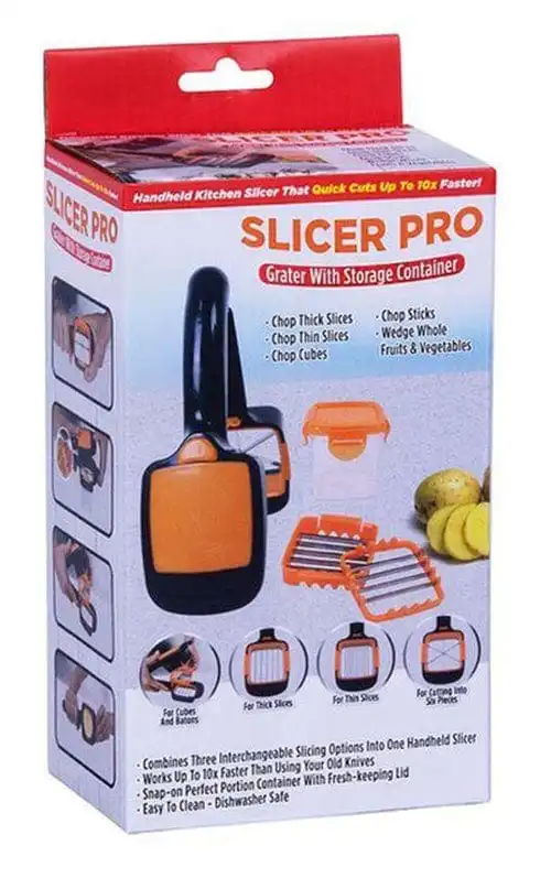 Handheld Multi-Function Vegetable & Fruit Slicer Pro