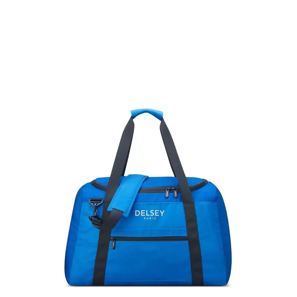 DELSEY Nomade 55cm Foldable Duffle Bag Blue