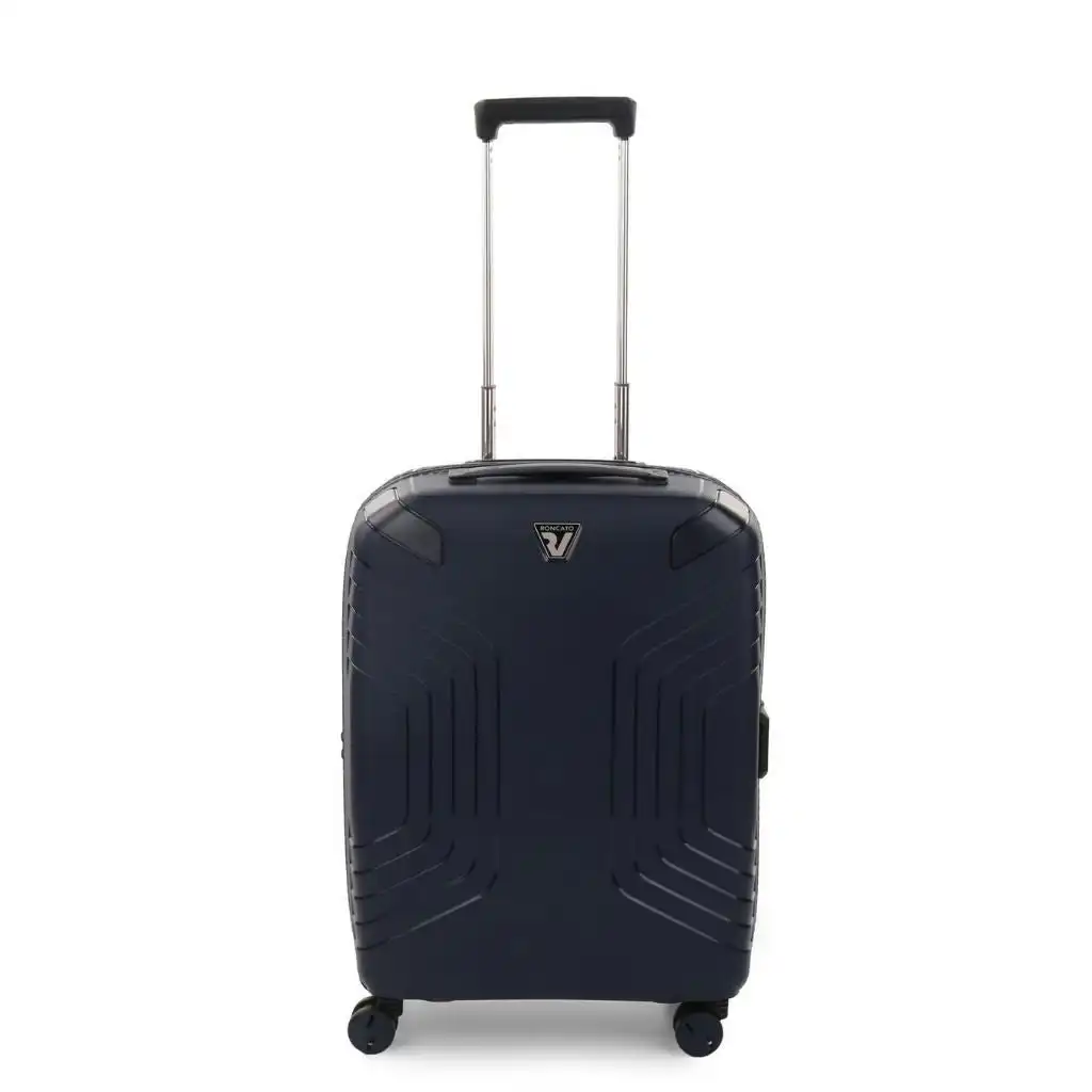 Roncato Ypsilon Carry On 55cm Hardsided Exp Spinner Suitcase Dark Blue