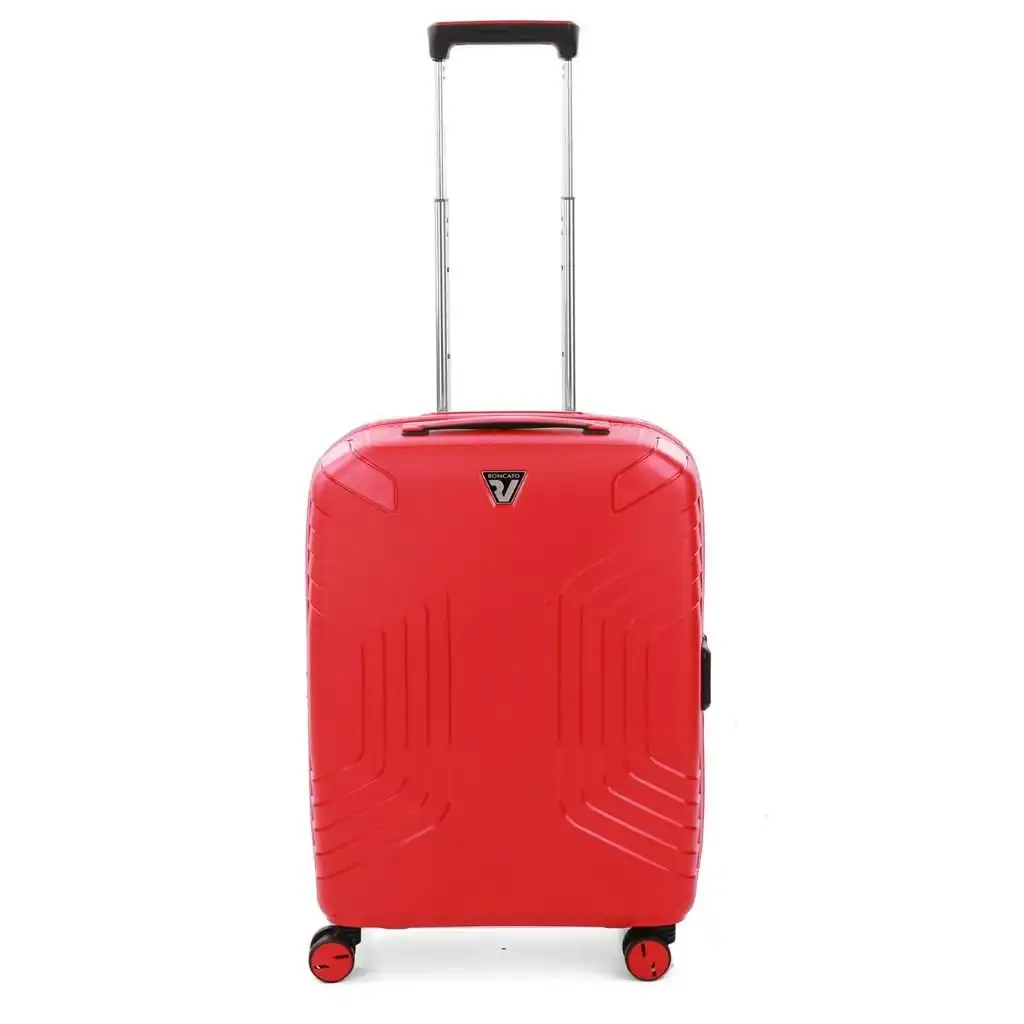 Roncato Ypsilon Carry On 55cm Hardsided Exp Spinner Suitcase Red