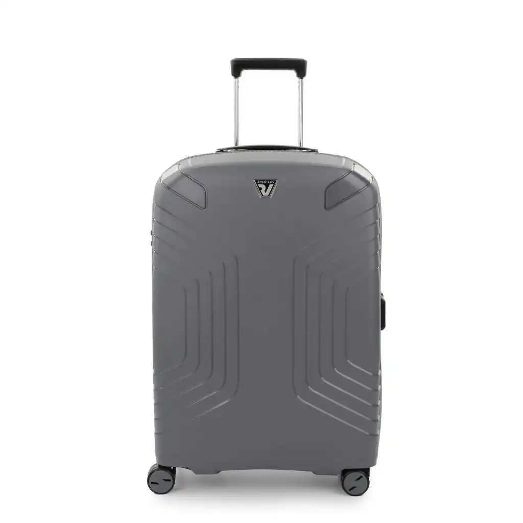 Roncato Ypsilon Medium 69cm Hardsided Exp Spinner Suitcase Grey
