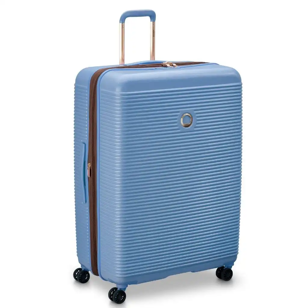 DELSEY Freestyle 82cm Large Luggage - Sky Blue