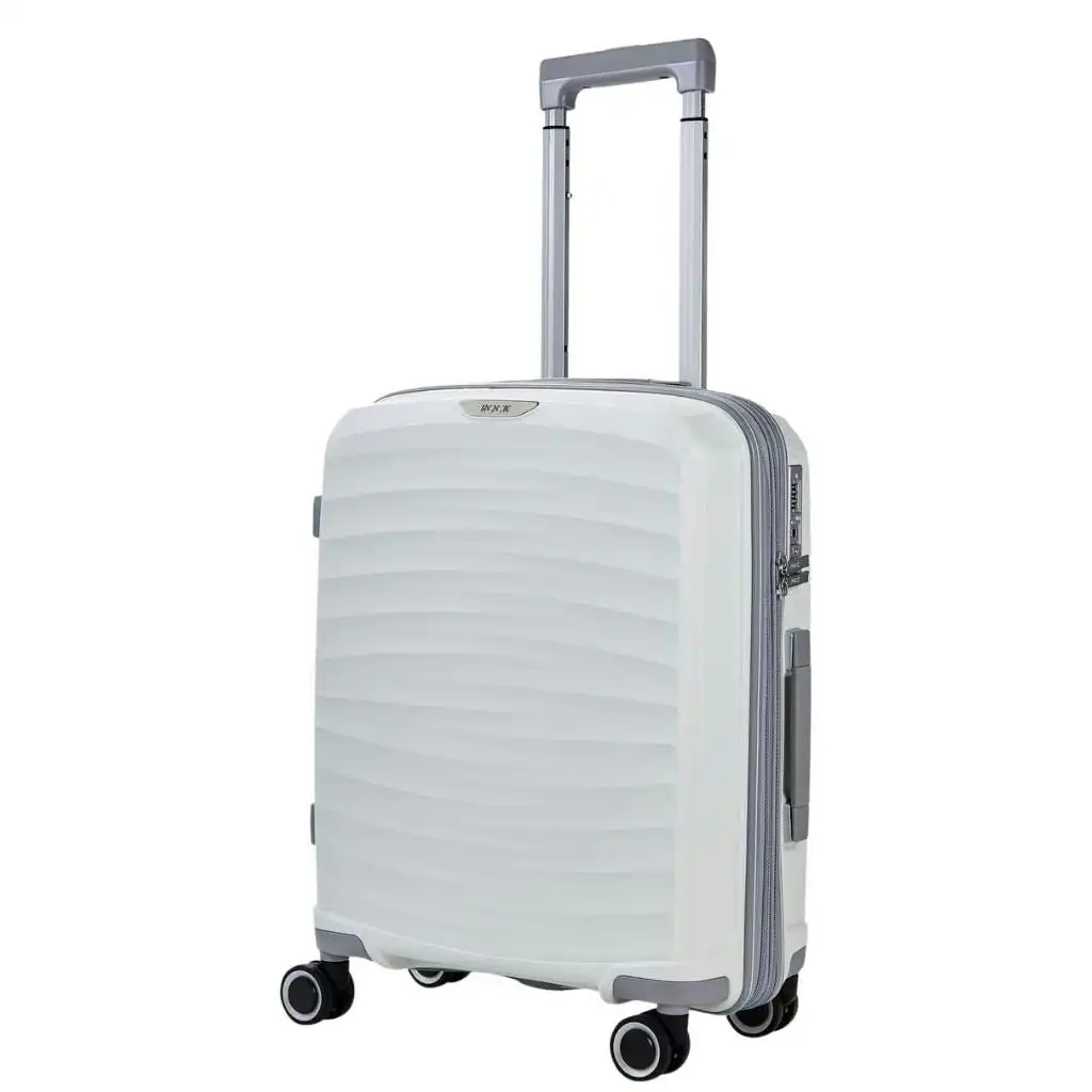 Rock Sunwave 54cm Carry On Hardsided Luggage - White