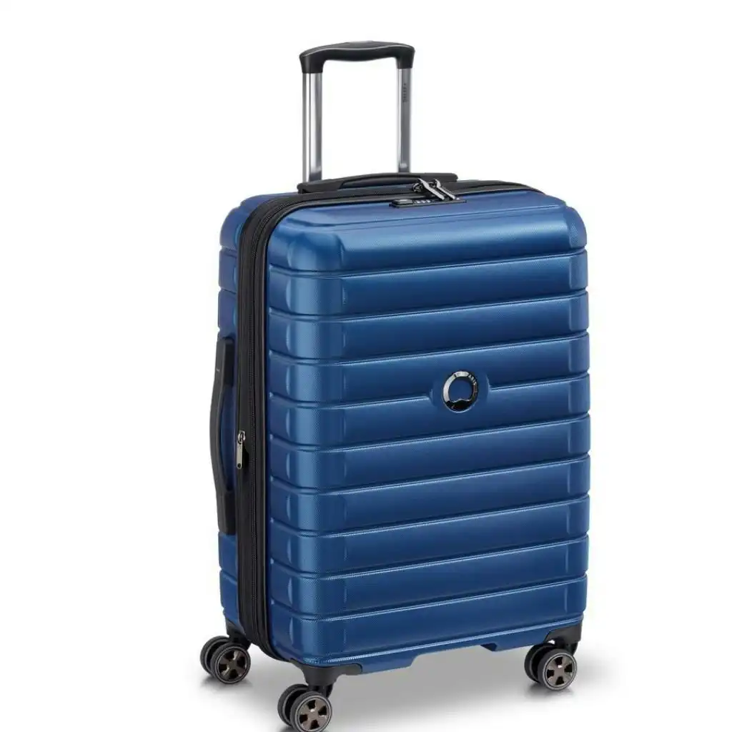 DELSEY Shadow 66cm Expandable Medium Luggage - Blue
