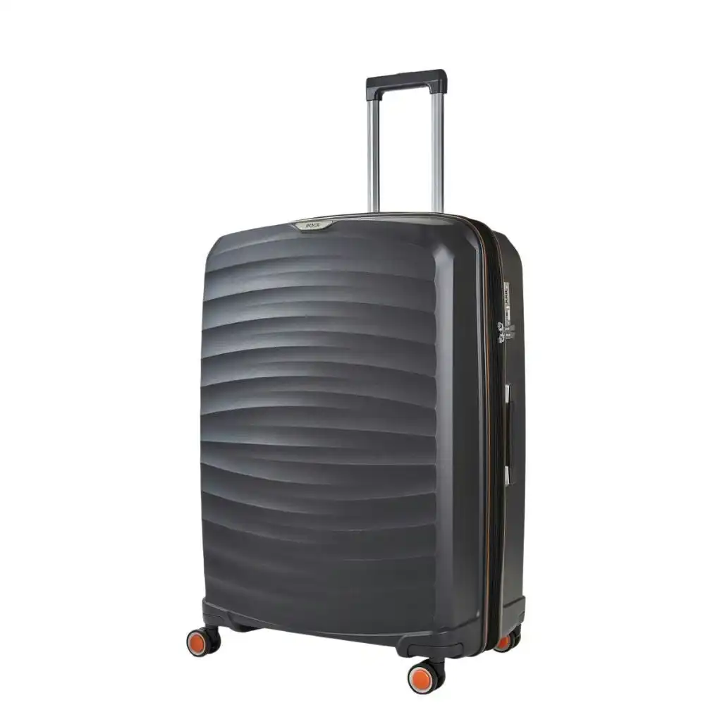 Rock Sunwave 79cm Large Expander Hardsided Luggage - Charcoal