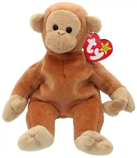 Ty Beanie Baby Bongo the Monkey