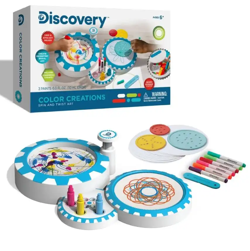 Discovery Kids Spiral and Spin Art Station