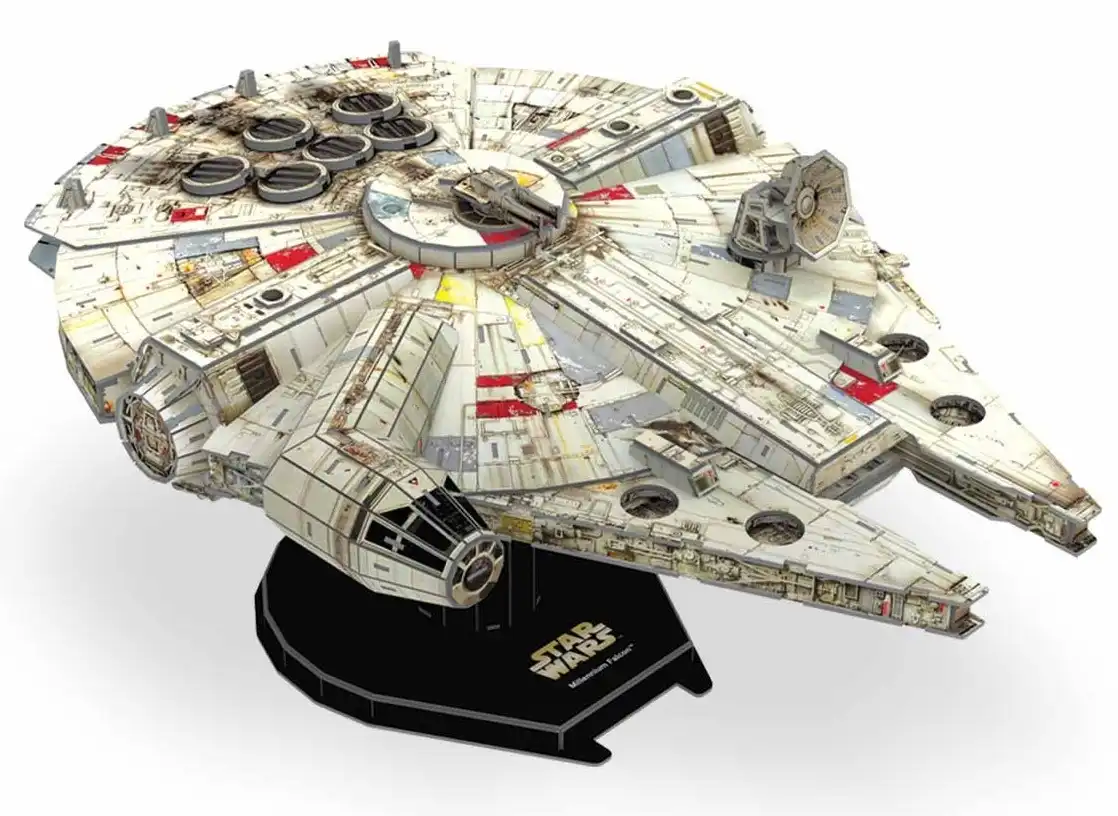 Star Wars Millenium Falcom Paper 3D Puzzle