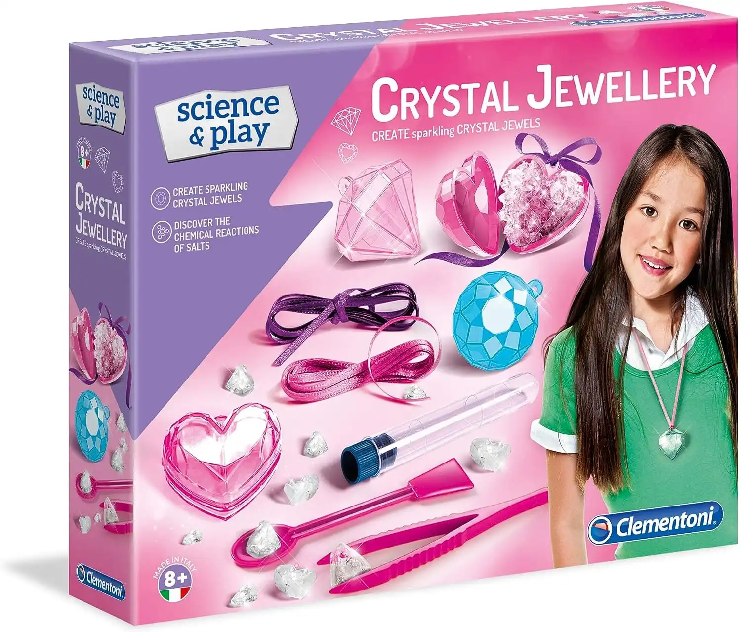 Clementoni Science and Play Crystal Jewelry