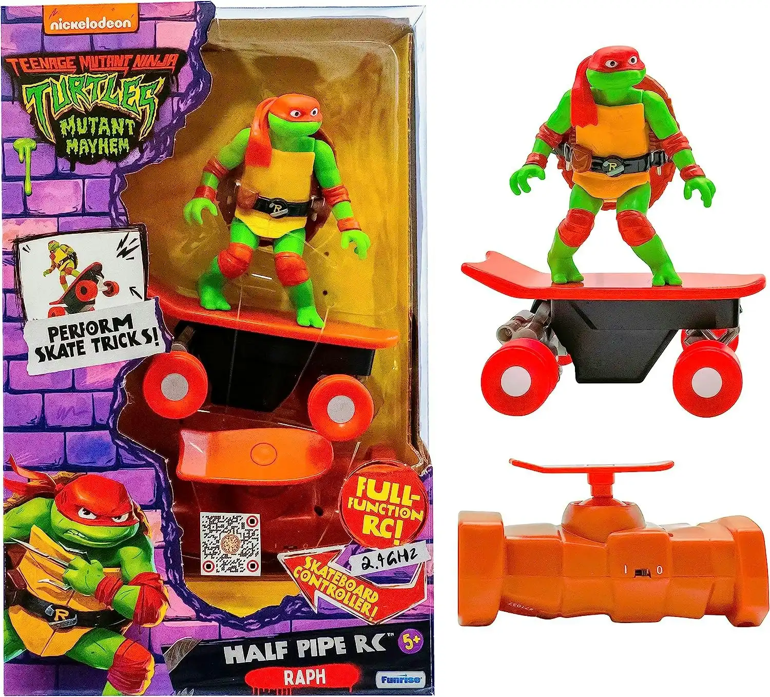 Teenage Mutant Ninja Turtles Half Pipe RC Vehicle - Raphael (Movie)