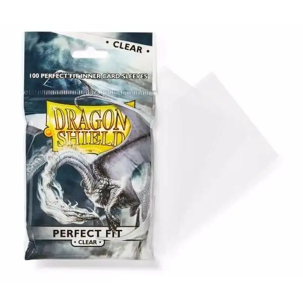 Dragon Shield Perfect Fit Clear Sleeves 100 Pack