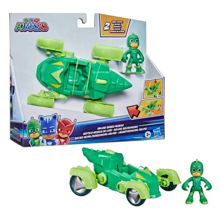 PJ Masks Gekko Deluxe Vehicle Preschool Toy