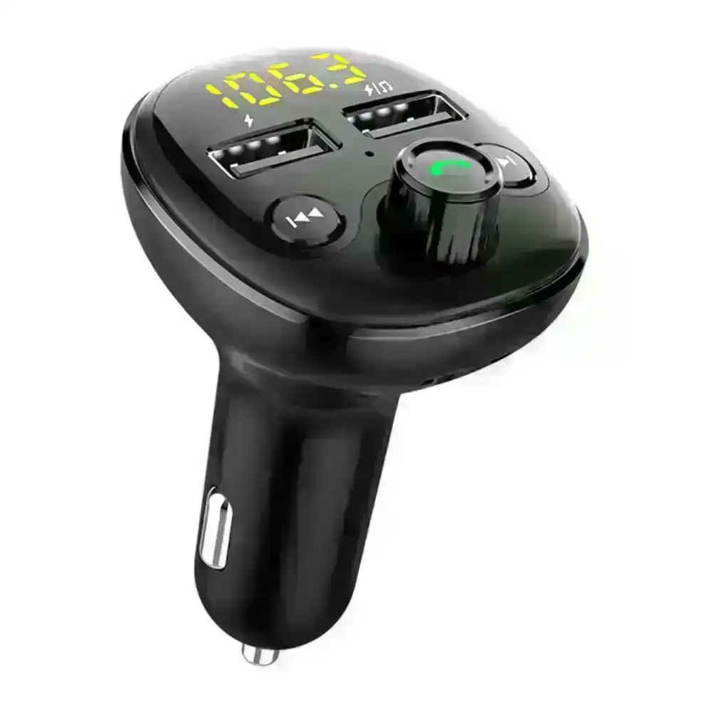 Bluetooth 5.0 Car Kit Handsfree FM Transmitter
