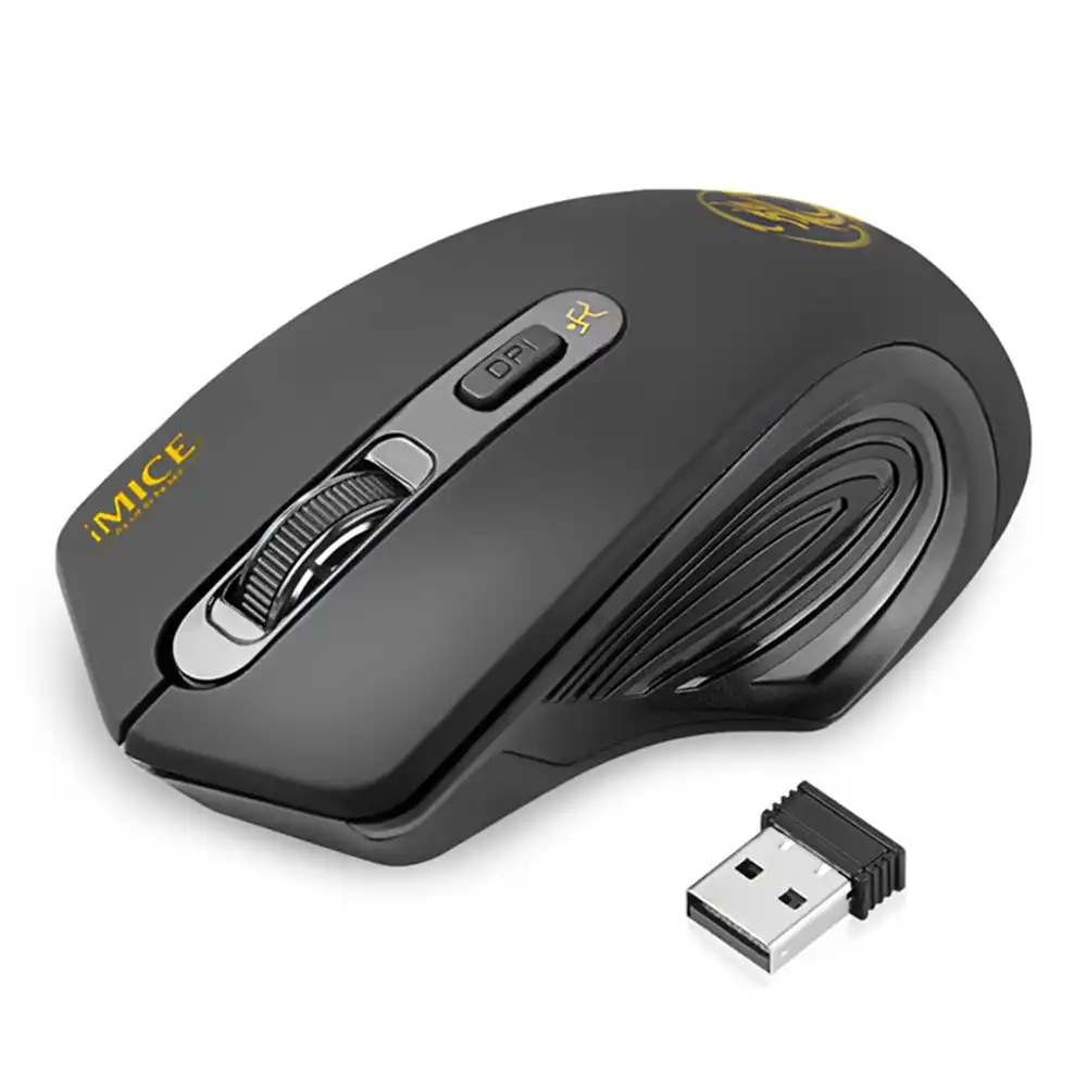 2.4GHz USB wireless silent  mouse with receiver