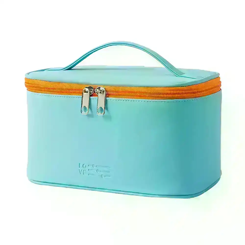PU Handbag Cosmetic Bag Portable Travel Wash Bag Cosmetic Storage Bag