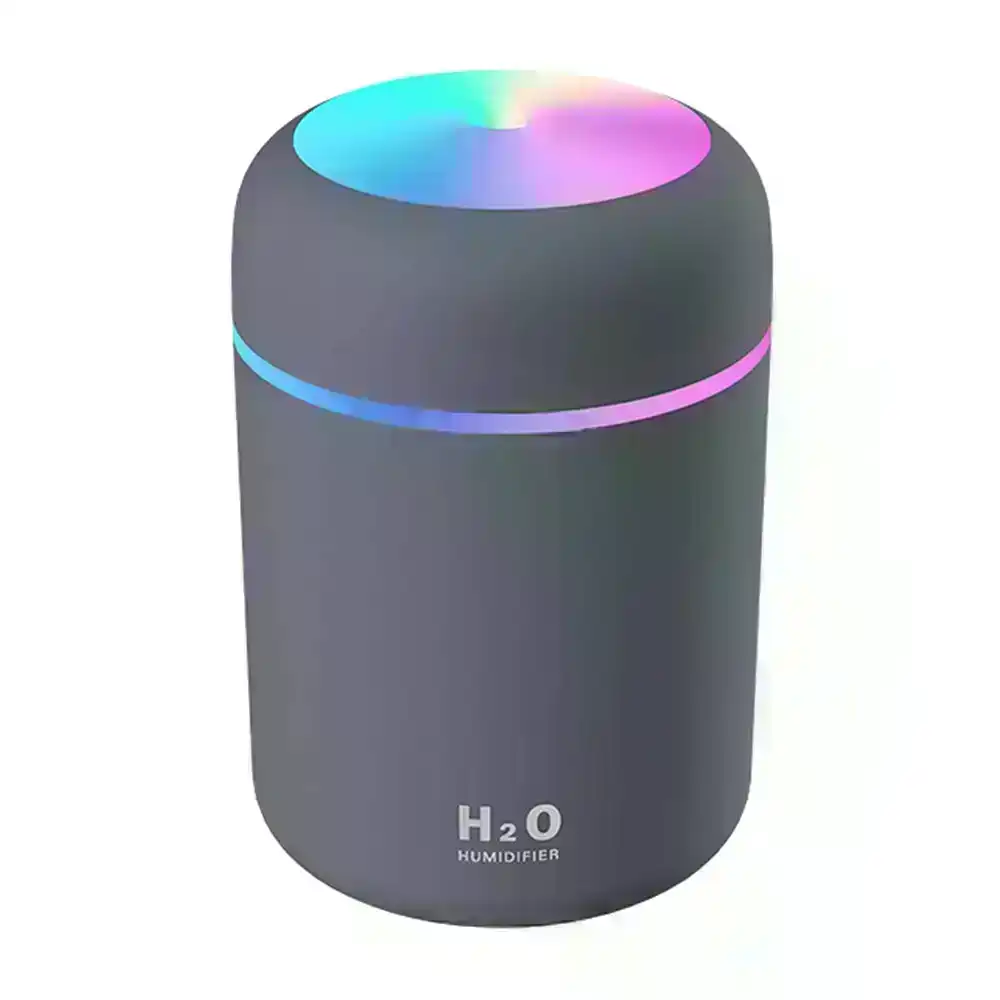 Colorful Mini Humidifier USB Personal Desktop Humidifier for Car,home