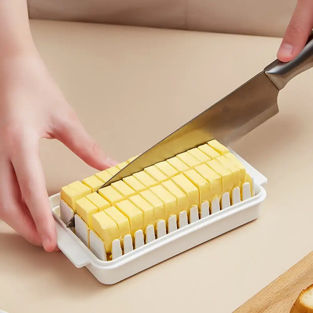 Butter cutting storage box Butter Slicer Butter Container Cheese Cutter