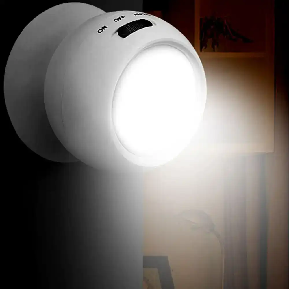 360¡ã LED Motion Sensor Closet Light Automatic Light Sensing Wireless Night Light