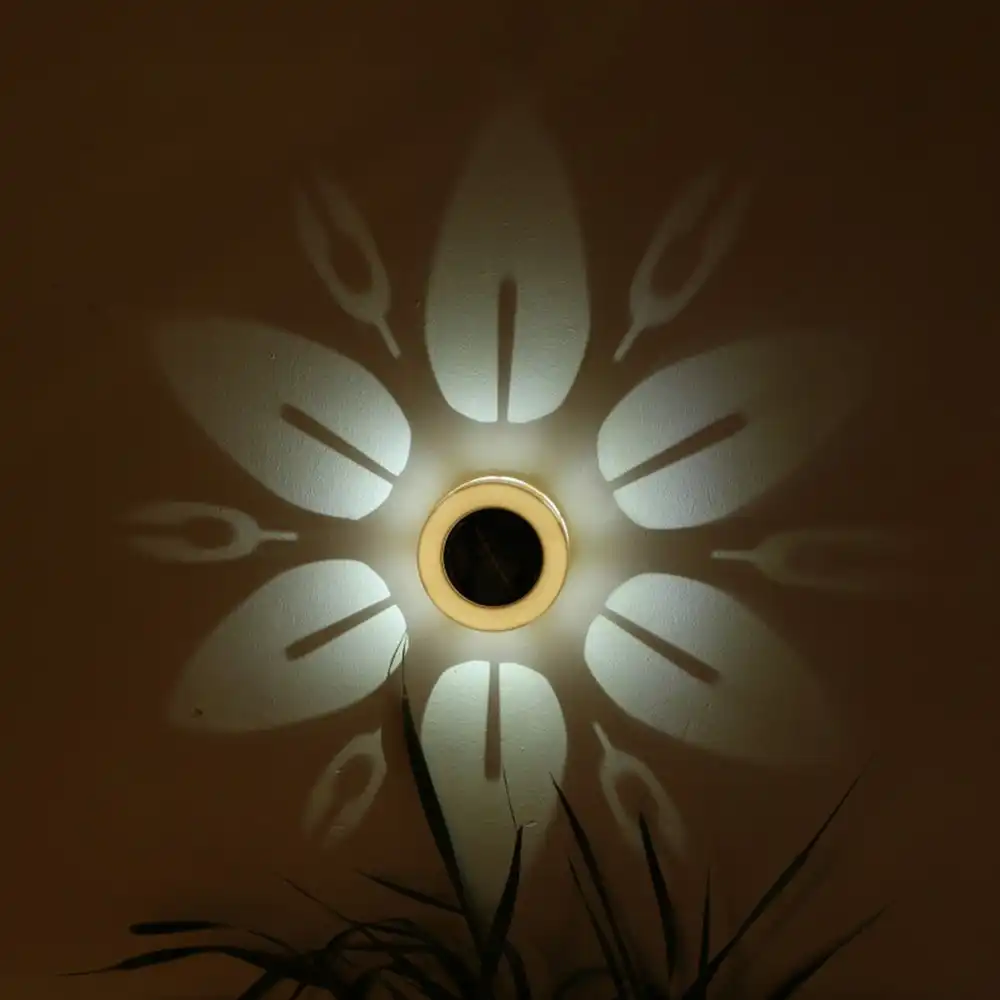 Solar Waterproof Lamp Courtyard Projection Lamp Garden Pattern Night Light