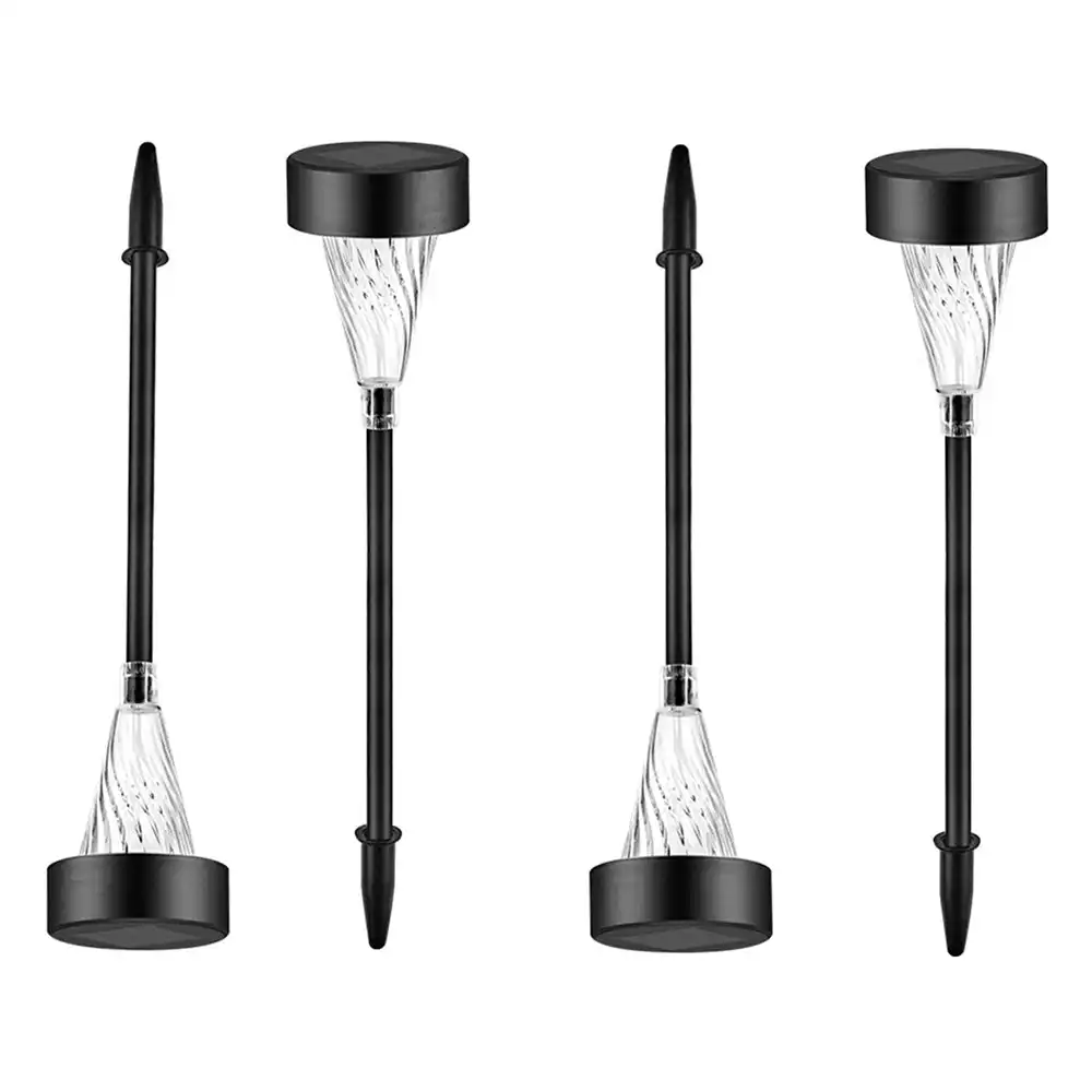 4Pcs Solar Outdoor Lamp Decorative Floor Lamp Outdoor Waterproof Led Lamp