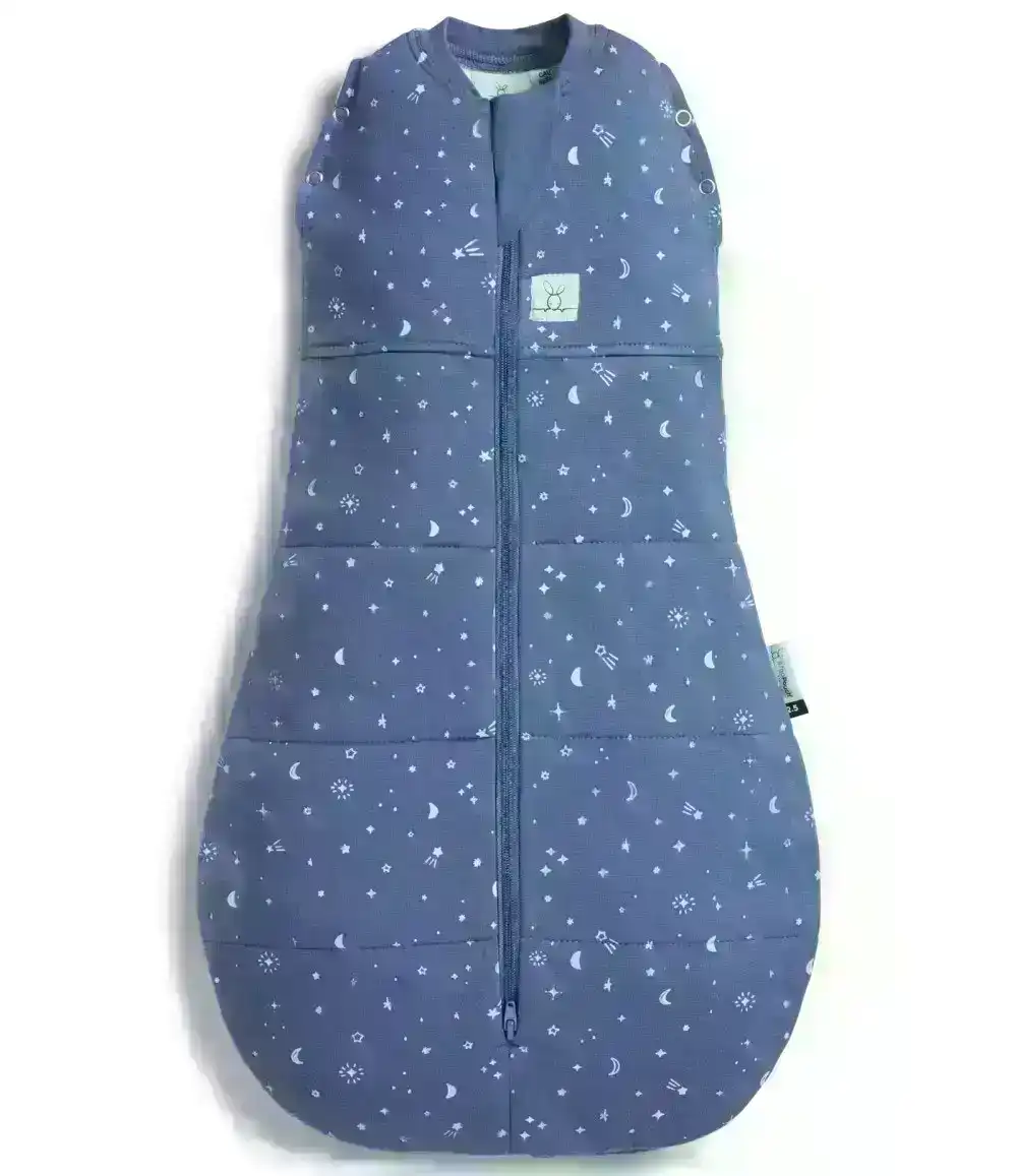 ergoPouch Swaddle Bag 2.5 TOG Night Sky Size 3-6 Months