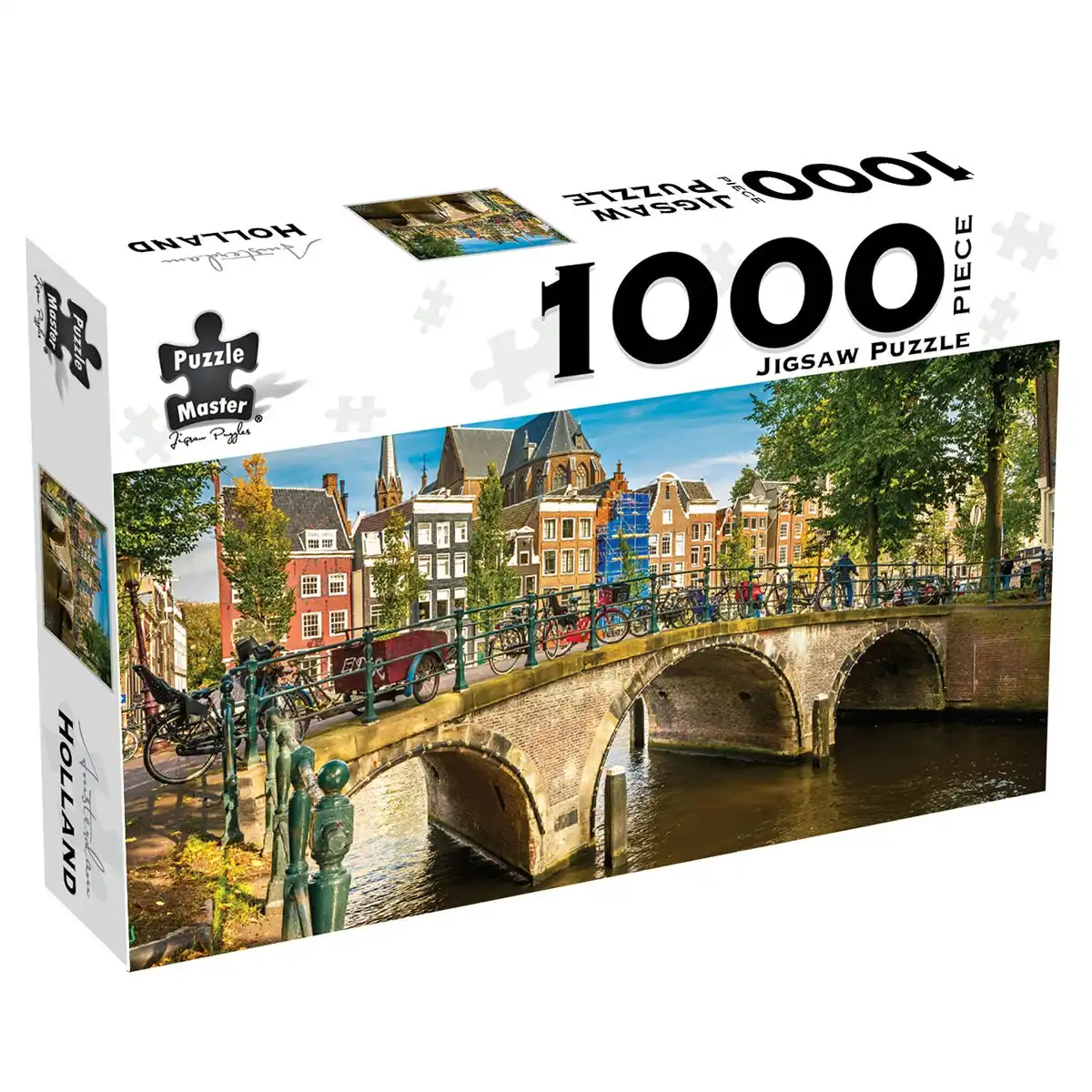 Puzzle Master 1000-Piece Jigsaw Puzzle, Amsterdam, Holland