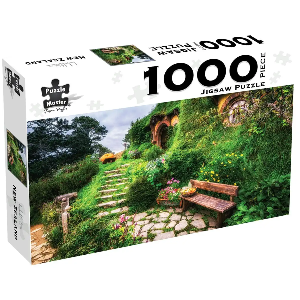 Puzzle Master 1000-Piece Jigsaw Puzzle, Hobbiton Movie Set NZ