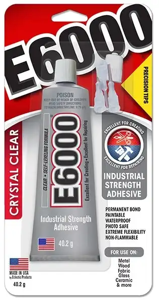 E6000 Craft Adhesive with Precision Tips-
