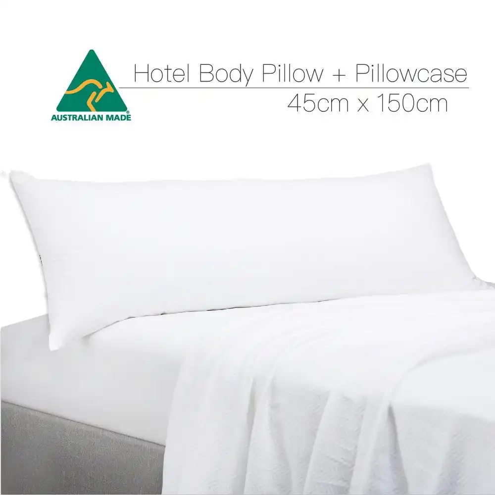 White Color Aus Made Full Long Body Pillow