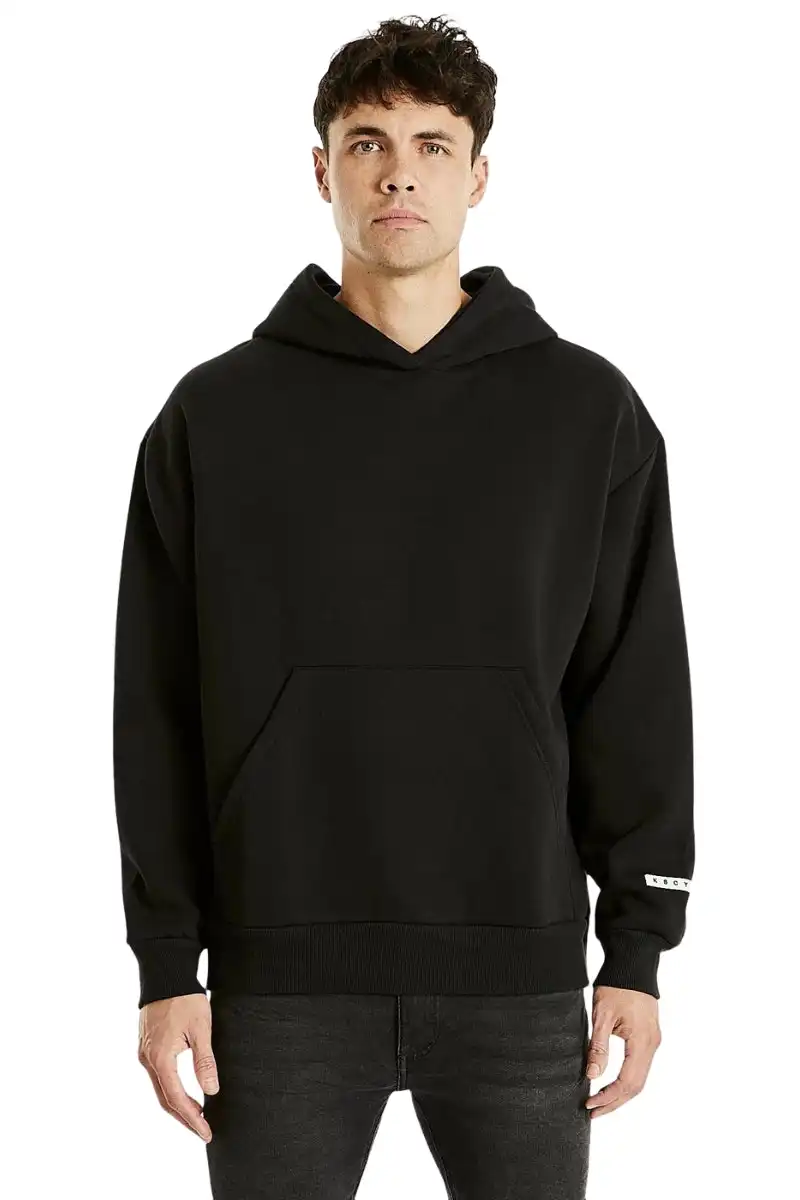 Kiss Chacey KSCY | Mens Essentials Hooded Sweater (Jet Black)