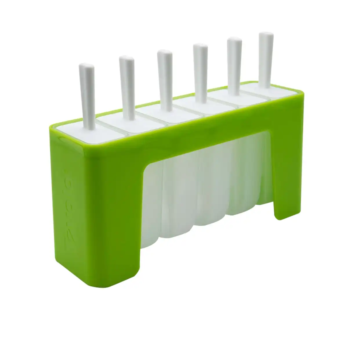 Tovolo Pop Moulds Groovy Green With Stand   Set 6