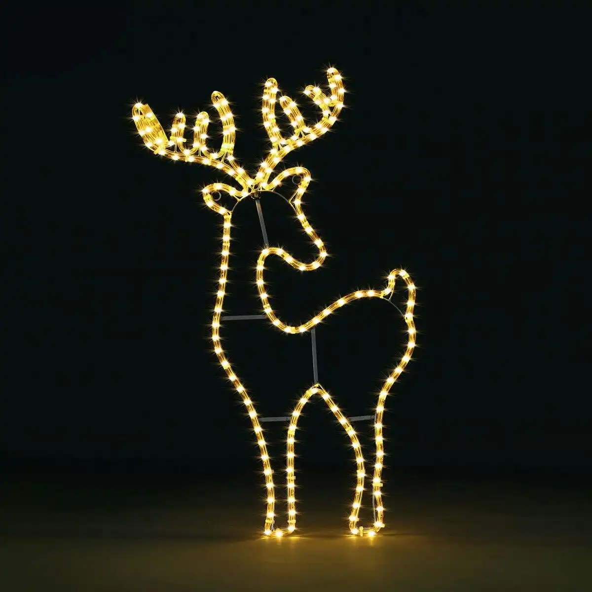 Solight  Reindeer Christmas Light LED Strip Rope Xmas Holiday Ornament Outdoor Indoor IP65 88x50cm