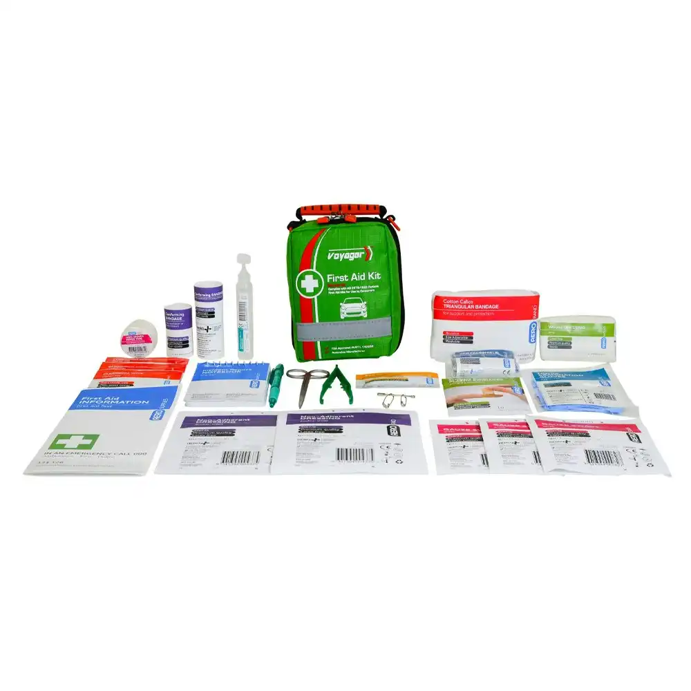 Aero Healthcare Voyager 2 Series Motorist Emergency First Aid Kit w/Bandage/Swab