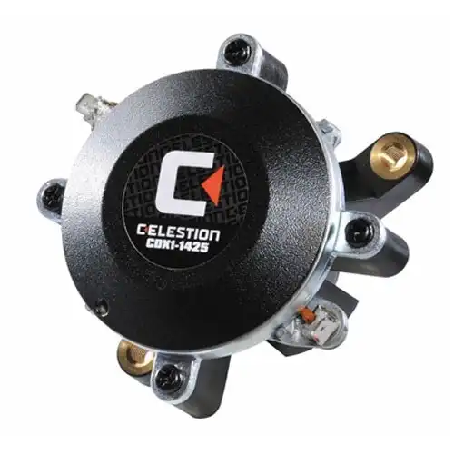 Celestion T5344 1"/25W Compression Driver 8ohm/108dB Neodymium Diaphragm Black