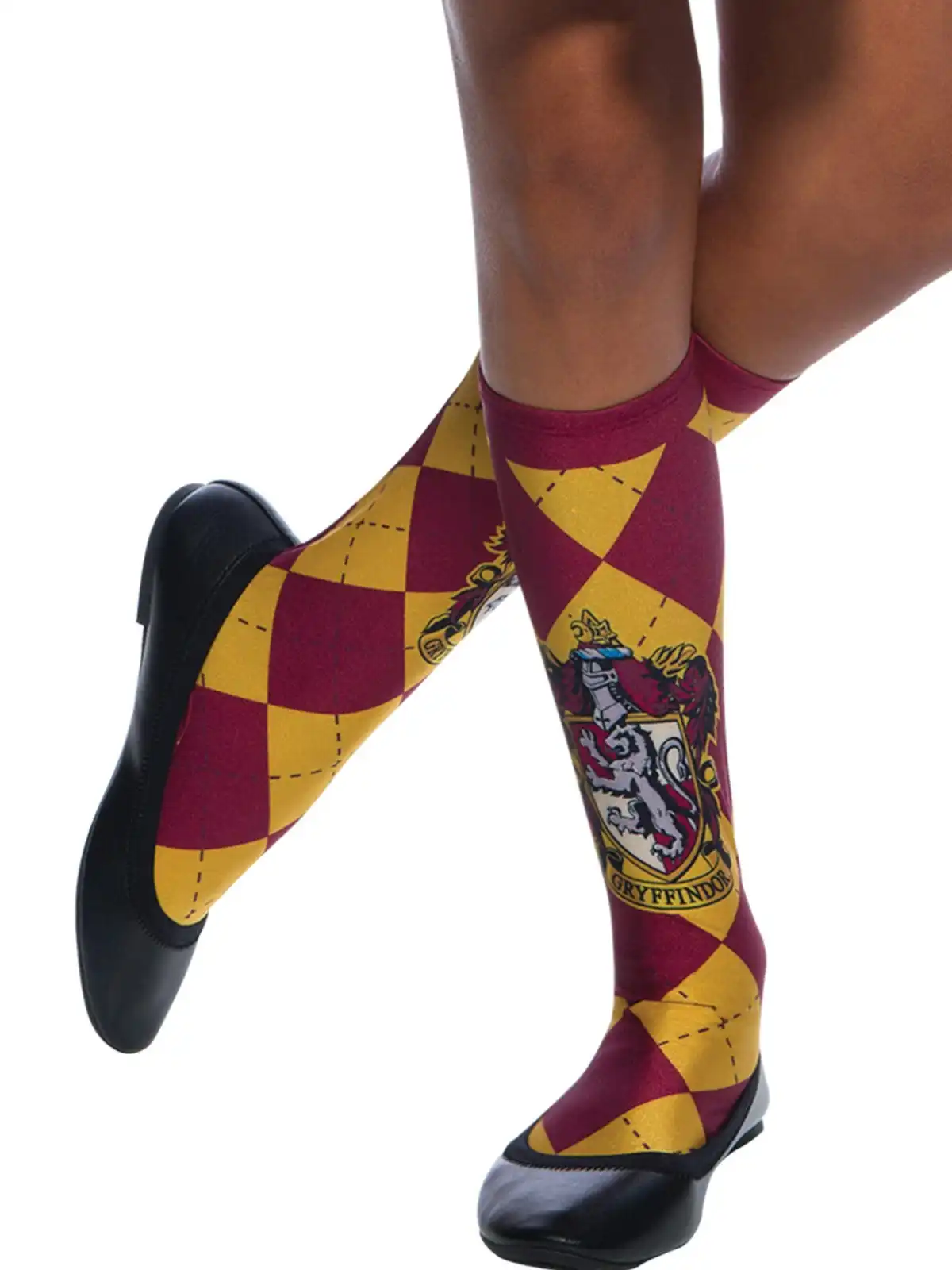 Harry Potter Gryffindor Knee High Socks Kids/Child Dress Up Party Costume 6-11