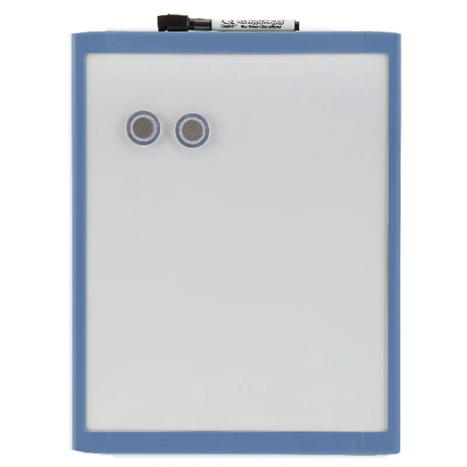 Quartet Basics Dry-Erase Board 28x36cm Whiteboard w/ Marker/Magnets Assorted