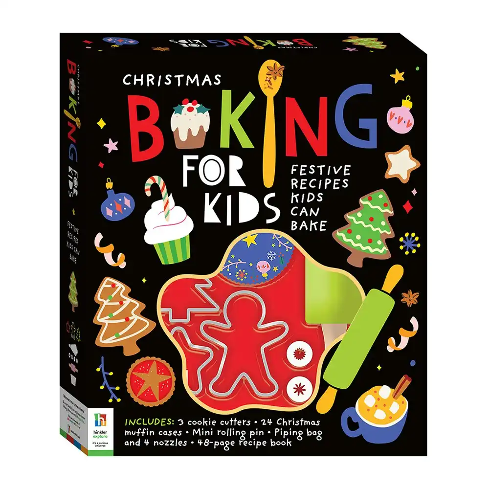 Wonderfull Christmas Baking for Kids Kit Kids Activity Kit Hobby Project 6y+