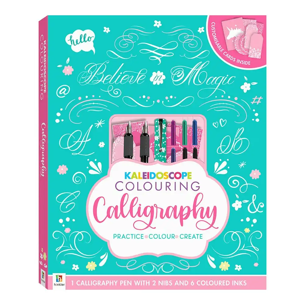 Kaleidoscope Calligraphy Artistic Writing Activity Kit Art/Craft Project 8y+