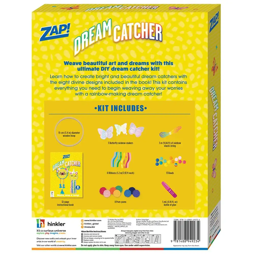 Zap! Extra DIY Dreamcatcher Art And Craft Activity Kit Hobby Project 8y+