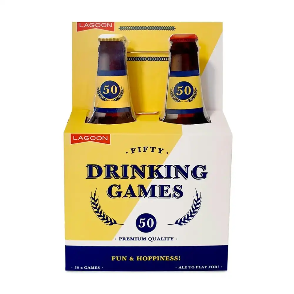 Lagoon Fifty Drinking Games Adult Party Family Fun Play Night Activity 18y+